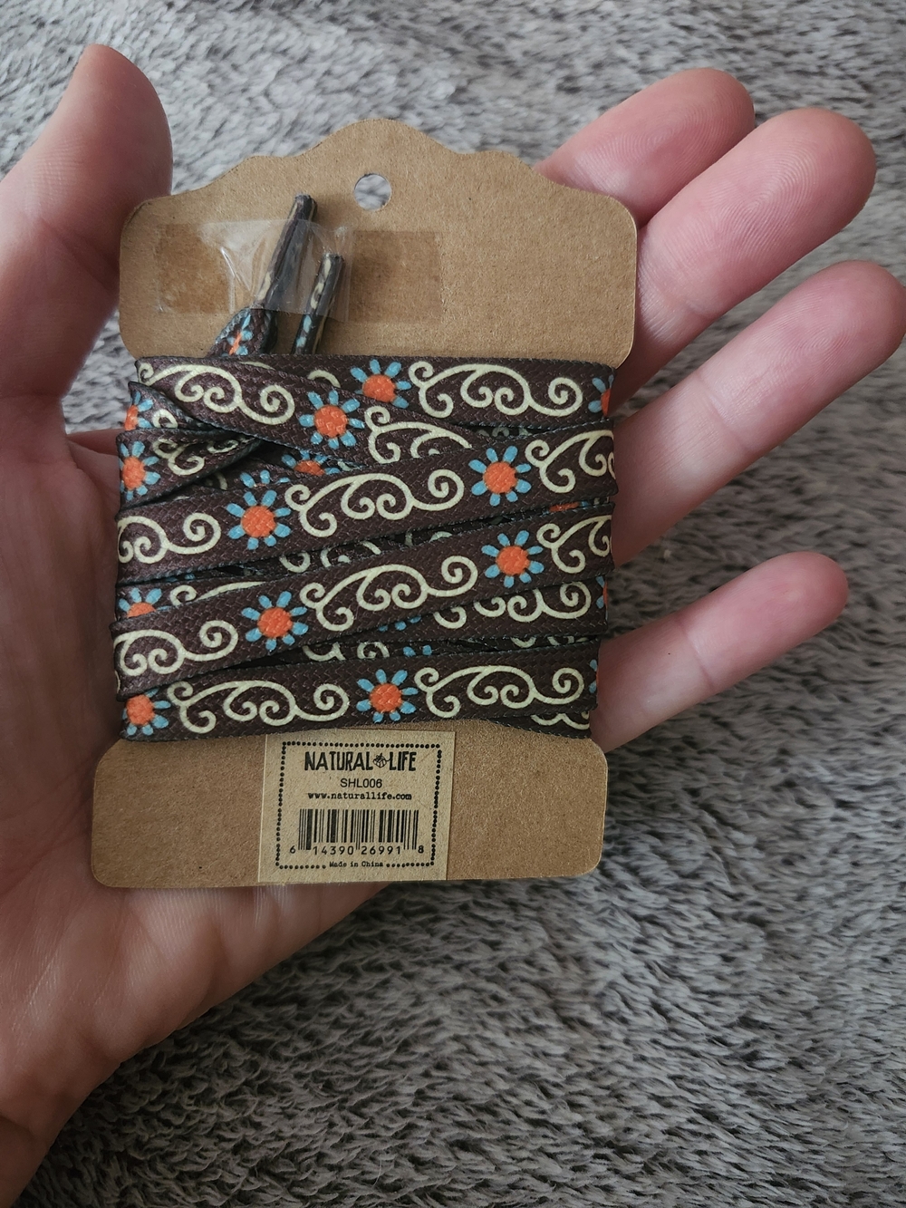 NATURAL LIFE Boho Shoelaces BRAND NEW - Picture 3 of 3